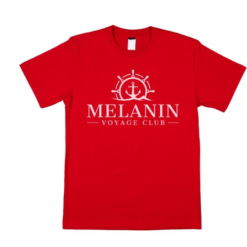Melanin Voyage Club Shirt (Red)